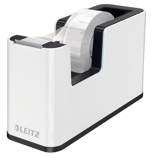 [807025] Dévidoir ruban adhésif Leitz WOW blanc/noir