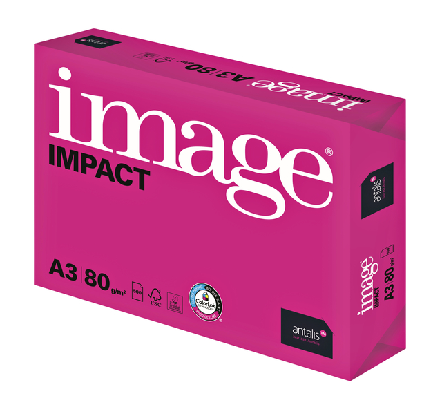 Papier copieur Image Impact A3 80g blanc 500 feuilles