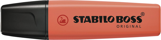 Surligneur STABILO Boss Original 70/140 pastel rouge tendre