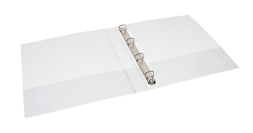 [268843] Classeur de présentation Quantore A4 Maxi 4 anneaux méc-D 30mm blanc