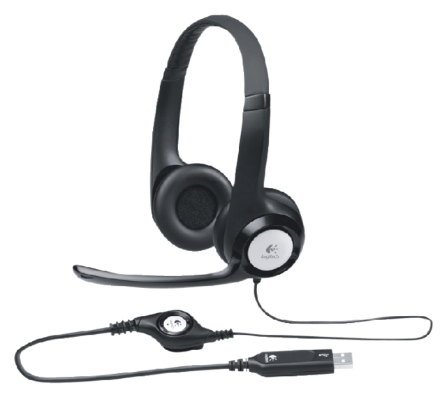 Casque Logitech H390 on-ear anthracite