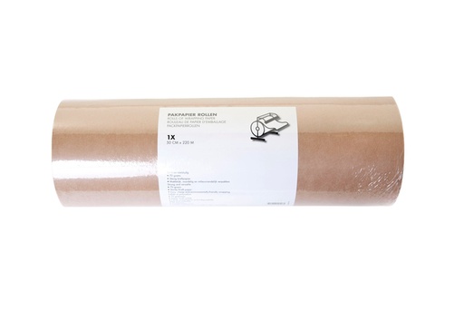 [820491] Inpakpapier IEZZY kraft 500mmx220m 70 gram bruin