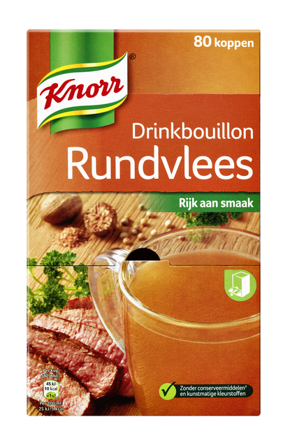 Bouillon à boire Knorr Boeuf