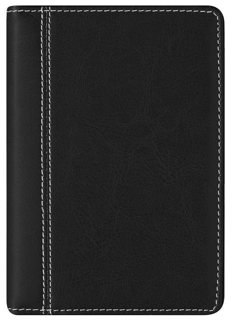 Agenda 2026 Brepols Delta Palermo 7 jours/2 pages spirale noir