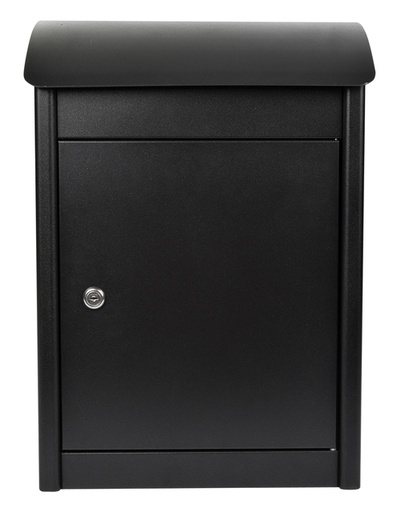 [1000084] Pakketbrievenbus Malmo 360x260x505mm zwart