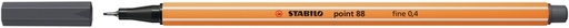 [633113] Fineliner Stabilo Point 88/97 gris profond froid