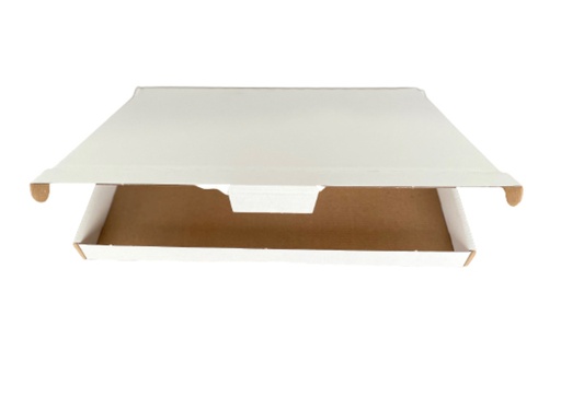 [1000038] Boîte postale IEZZY A4 360x255x26mm carton blanc