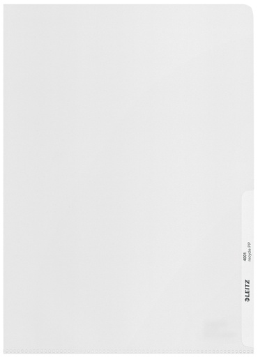 [1000308] Insteekmap L-model Leitz Recycle A4 0.10mm PP transparant  25 stuks