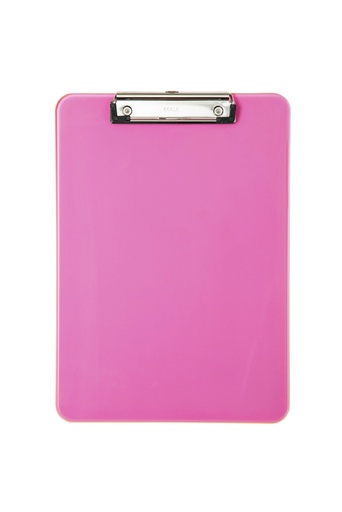 [1000303] Porte-bloc MAUL A4 portrait transparent rose