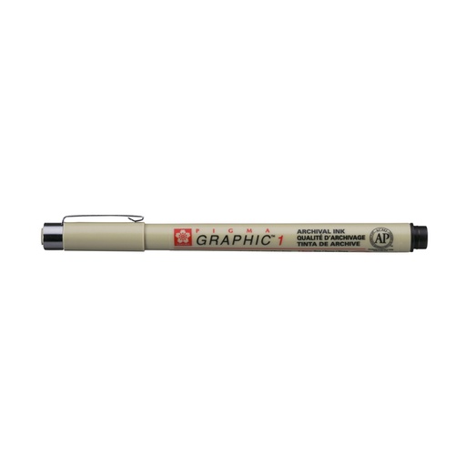 [1385351] Fineliner Sakura Pigma Graphic 1 1,0mm noir
