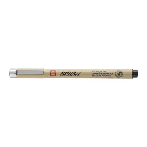 [1385345] Brushpen Sakura Pigma Brush zwart