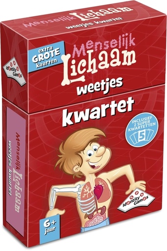 [1386733] Jeu de cartes Corps humain (NL)