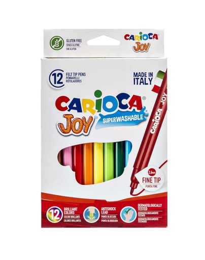 [1386814] Feutre Carioca Joy assorti set 12 pièces