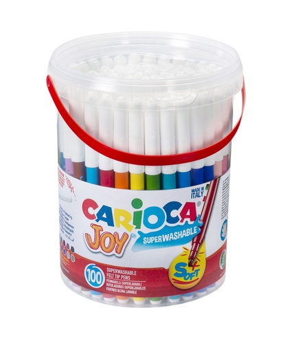[1386819] Feutres Carioca Joy pot 100 couleurs