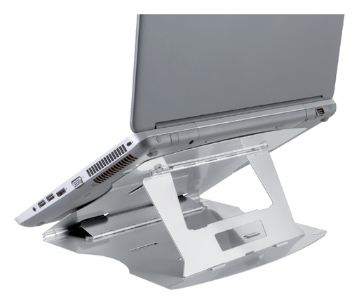 [484043] Support ordinateur portable Quantore réglable aluminium
