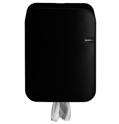 [1387001] Distributeur papier de nettoyage QuartzLine Q16 441154 Midi noir