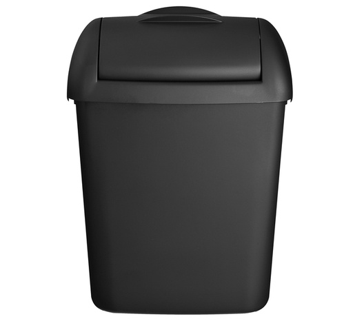 [1387005] Poubelle Euro QuartzLine 441458 Hygiène féminine 8L noir