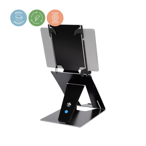 [484196] Support ergonomique ordinateur portable R-Go Riser Duo noir