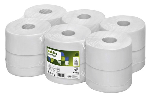 [1386043] Toiletpapier Satino JT1 Comfort 2-laags 180m wit 317810