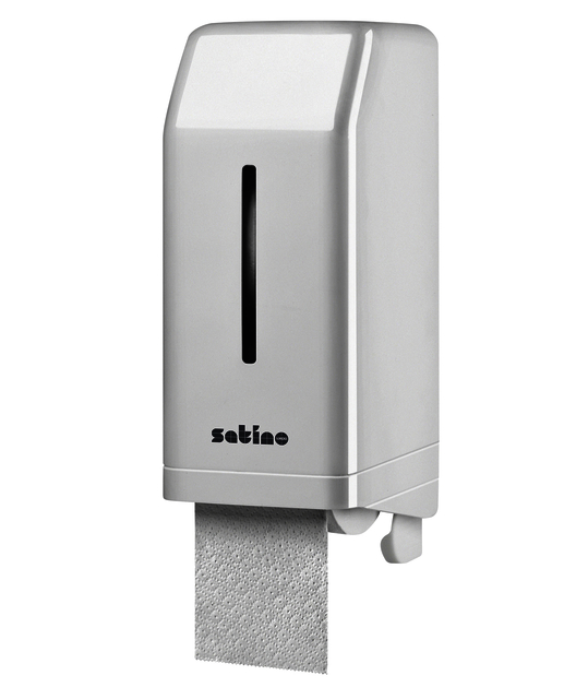 Toiletpapierdispenser Satino JT3 systeemrol wit 332540