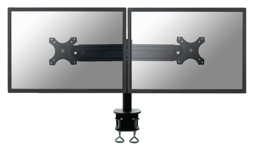 [418551] Support écran Neomounts D700D 2x 19-30" avec pince noir