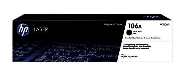 Tonercartidge HP W1106A 106A zwart