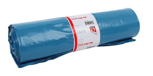 [892264] Sac poubelle Quantore LDPE T70 240L bleu extra résistant 62/25x140cm 10 pièces