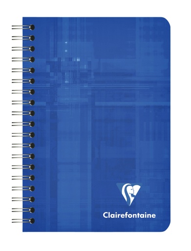 [1388340] Carnet de notes Clairefontaine A7+ 95x140 carreau 5x5 100 pages 90g assorti