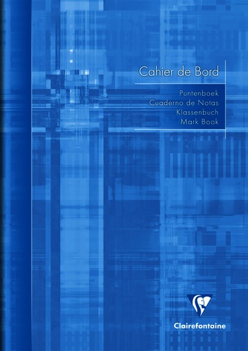 [1388333] Cahier de bord enseignant A4 72 pages 110g multilingue assorti