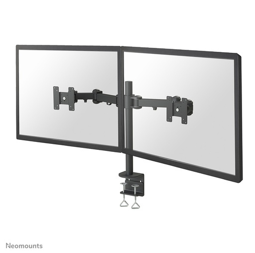 [418469] Support écran Neomounts D960D 2x 10-27" avec pince noir