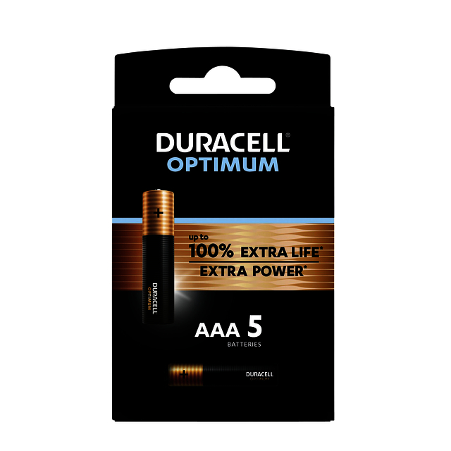 Pile Duracell optimum 100% 5x AAA