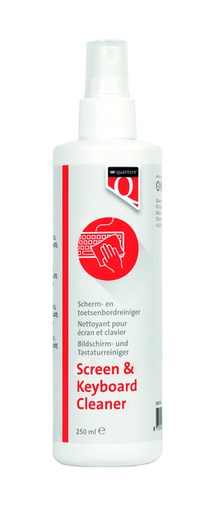 [392687] Reinigingsspray scherm/toetsenbord Quantore 250ml