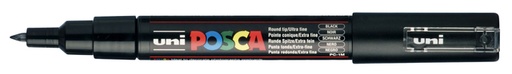 [1388187] Marqueur peinture Posca PC1MC Extra Fin noir