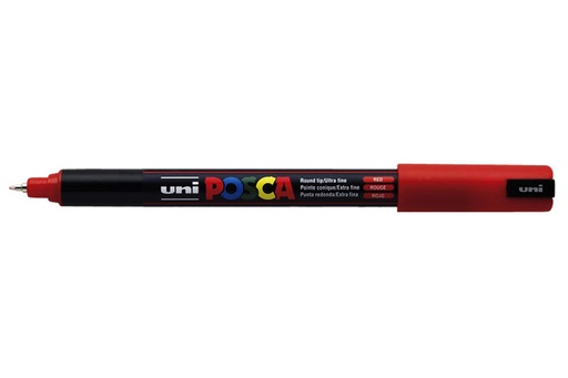 [1386112] Marqueur peinture Posca PC1MR Extra Fin rouge