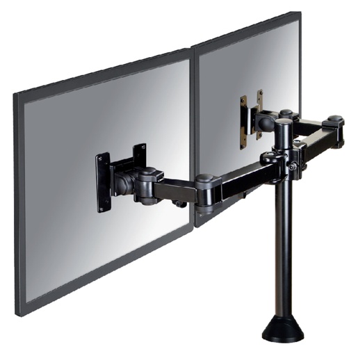 [418428] Support écran Neomounts D960DG 2x 10-27" sur pied noir