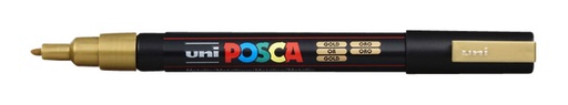 [1386121] Paintmarker Uni POSCA PC3M fijn goud