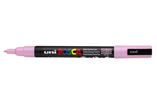 [1386124] Marqueur peinture Posca PC3M Fin rose clair