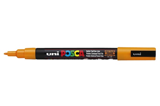 [1386129] Marqueur peinture Posca PC3M Fin orange