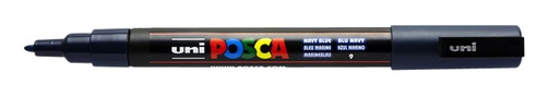 [1386143] Marqueur peinture Posca PC3M Fin bleu marine