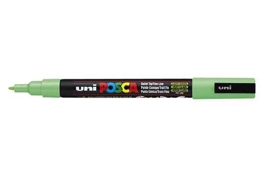 [1386148] Paintmarker Uni POSCA PC3M fijn lichtgroen