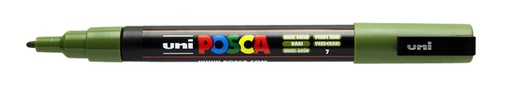 [1386176] Marqueur peinture Posca PC3M Fin vert kaki