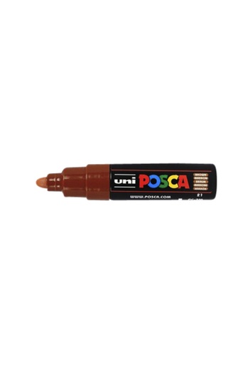 [1386164] Marqueur peinture Posca PC7M Large marron