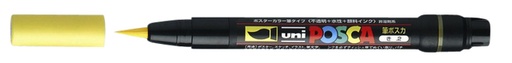 [1386132] Feutre pinceau peinture Posca PCF350 1-10mm jaune