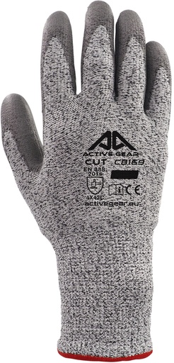 [1388449] Gant Active Gear anticoupure gris 10/XL