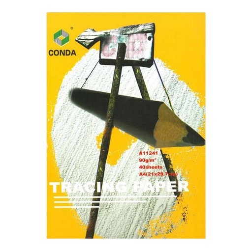 [1387634] Overtrekpapier Conda A4 90 gr transparant