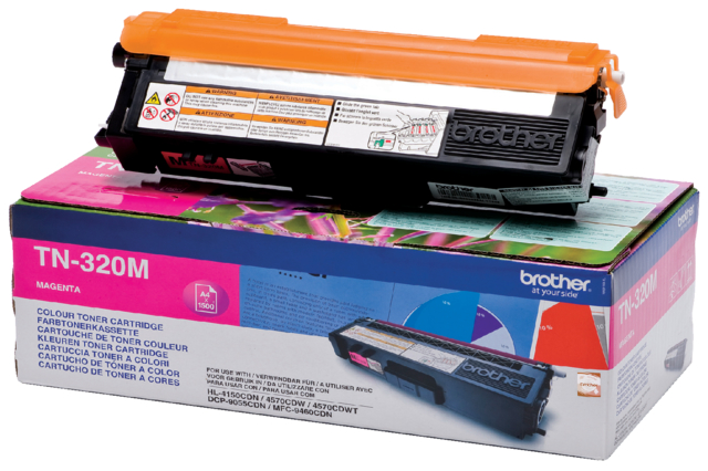 Cartouche toner Brother TN-320M rouge