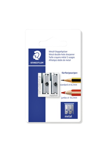 [1388358] Taille-crayon Staedtler Noris Double métal