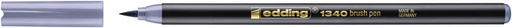 [1388168] Brushpen edding 1340 zilvergrijs