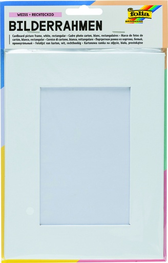 [1388938] Cadre photo Folia 166x216mm carton blanc