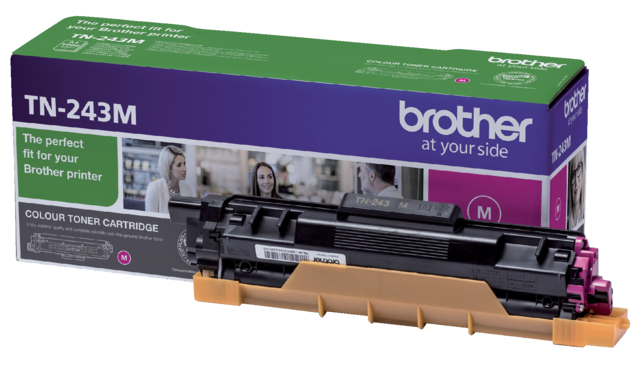 Cartouche toner Brother TN-243M rouge